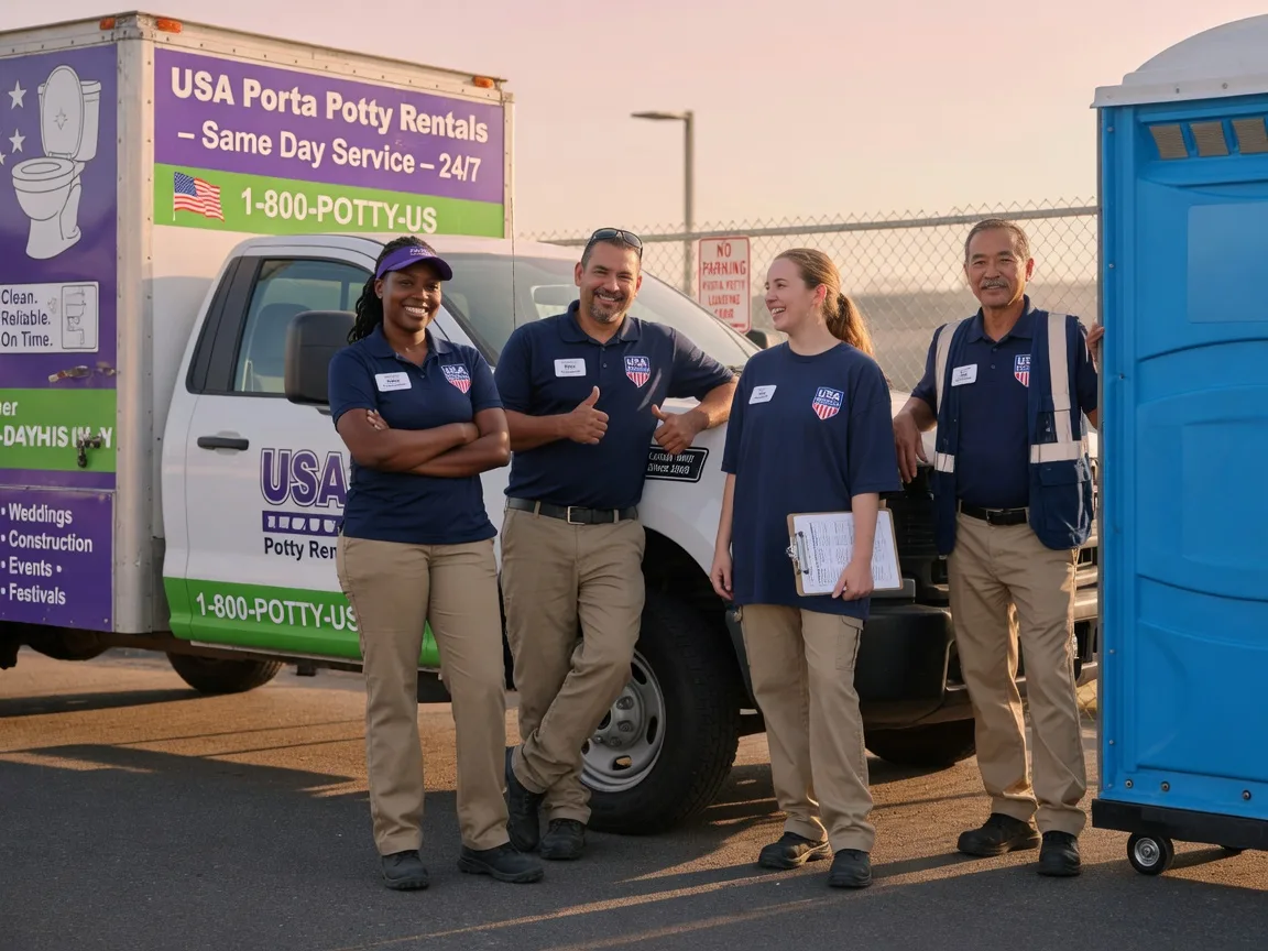 Porta Potty Rental company in Santo, TX